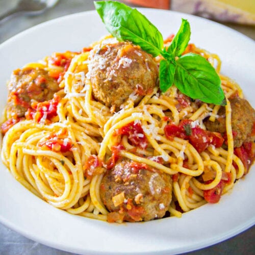 Spaghetti and Meatballs - Simply Home Cooked