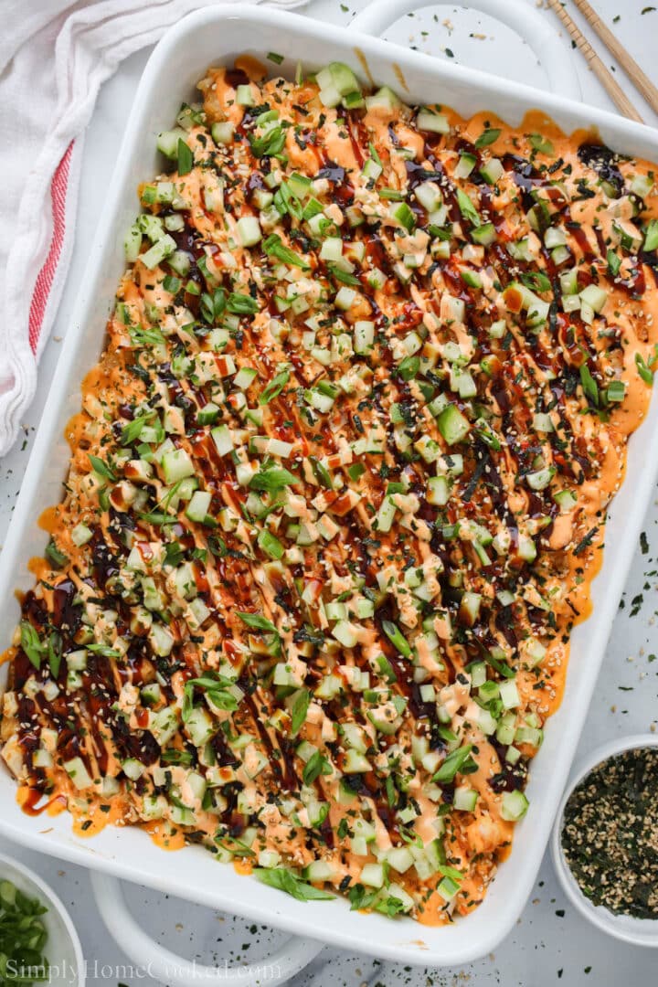 Easy Sushi Bake - Simply Home Cooked