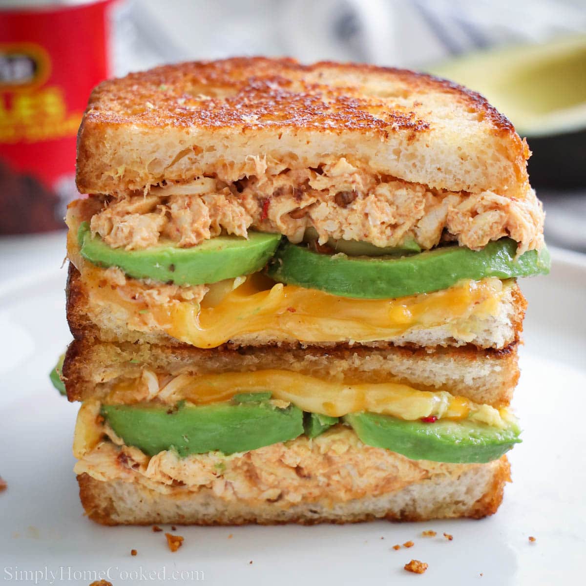 Chipotle Chicken Avocado Melt