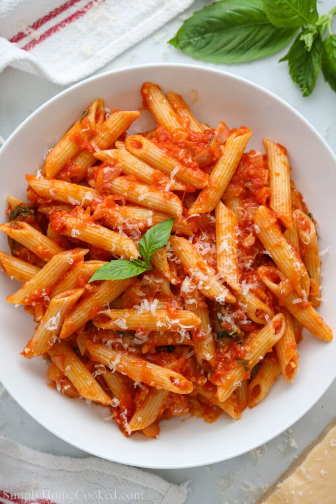 Penne Pomodoro - Simply Home Cooked