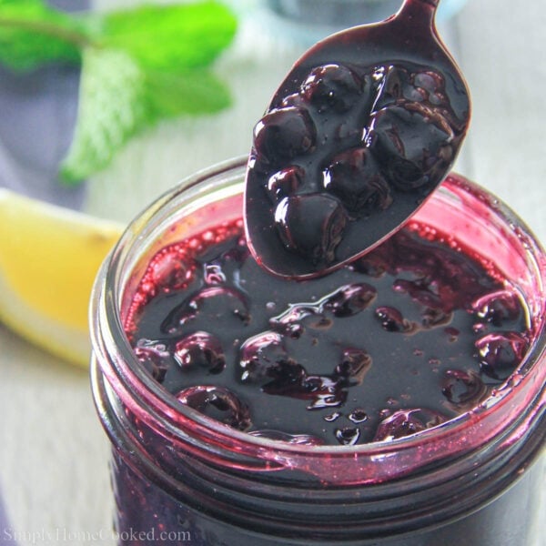 Blueberry Pie Filling - Simply Home Cooked