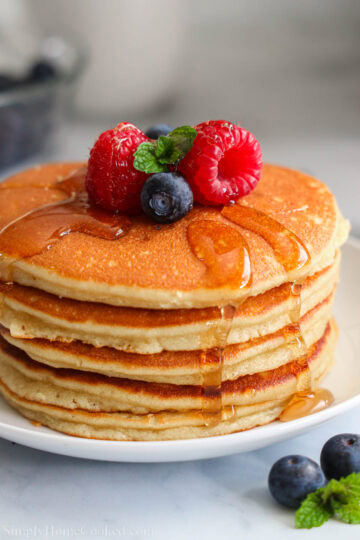 Almond Flour Pancakes (gluten-free) - Simply Home Cooked