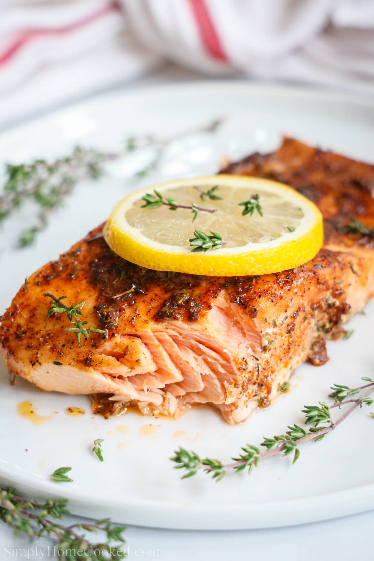 Oven Baked Salmon Simply Home Cooked