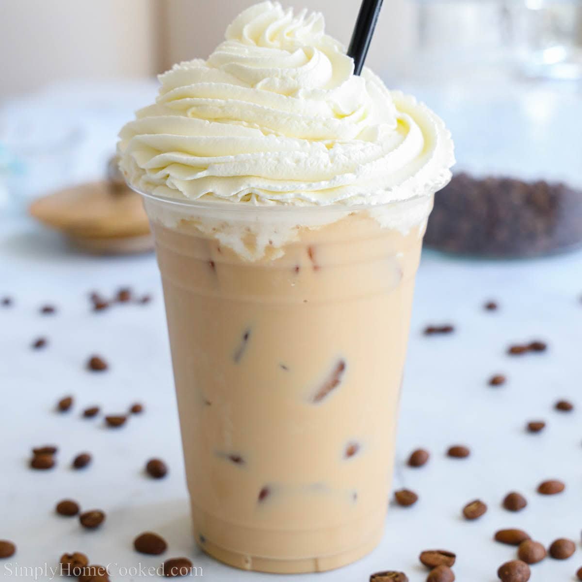 Iced White Chocolate Mocha - Simply Home Cooked