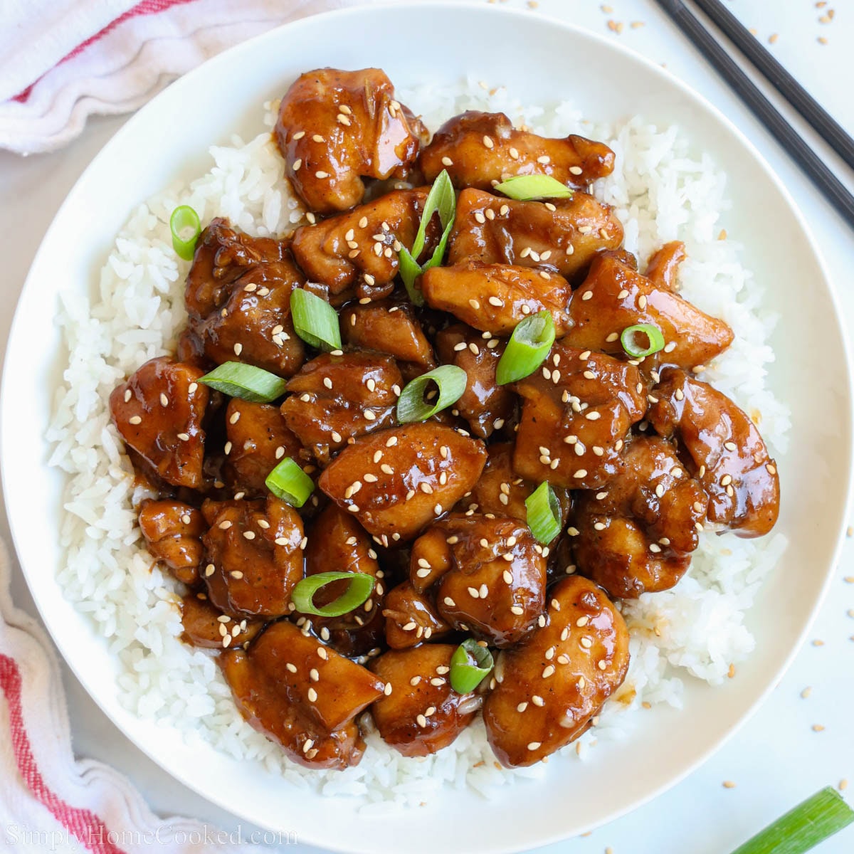 Teriyaki Chicken - Simply Home Cooked