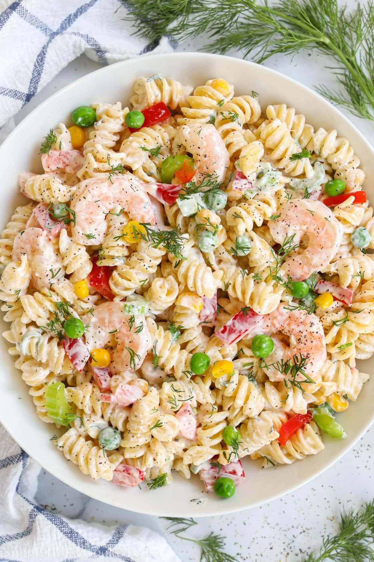 Shrimp Pasta Salad.